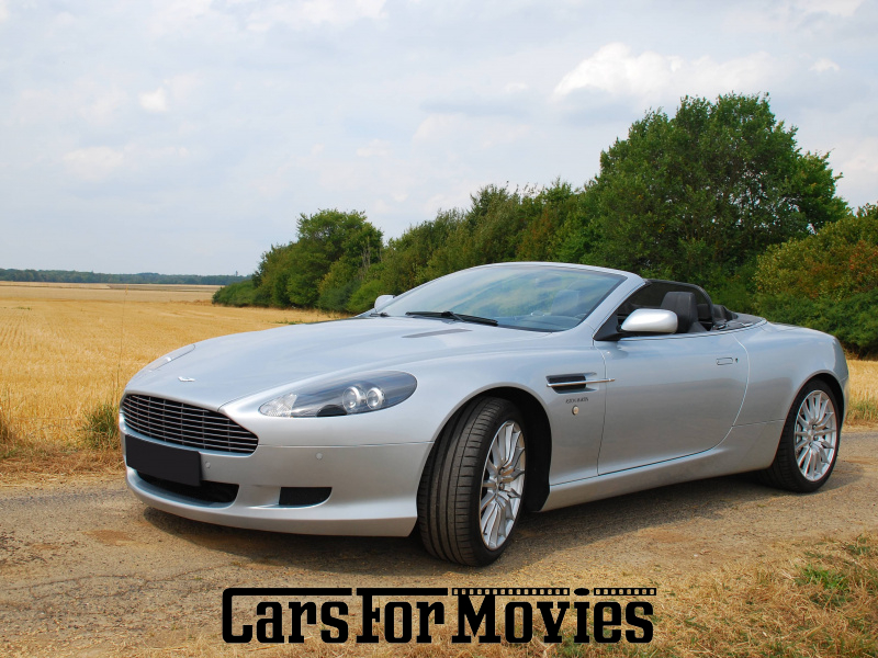 CarsForMovies | Aston Martin db 9 volante 6.0 V12 2008 England Silber Schwarz Zivilfahrzeug Cabrio DE - Nordrhein-Westfalen 7802 